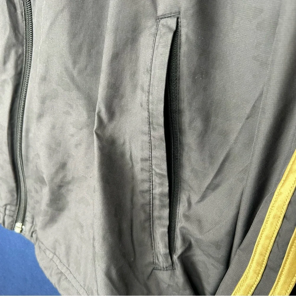 Adidas‎ Men's Black and Gold Juventus Windbreaker